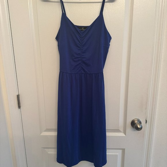 Womens Casual Dresse Sleeveless Cotton Summer Beach Dress A Line Sz L - Picture 3 of 3